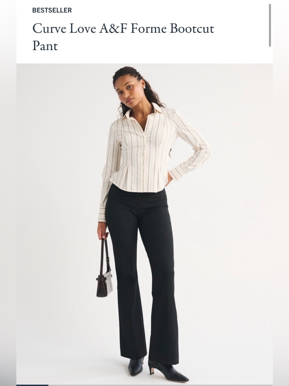 NWT Black Dress Pants - Classic High Rise Slim Boot